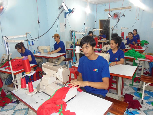Xưởng may áo thun