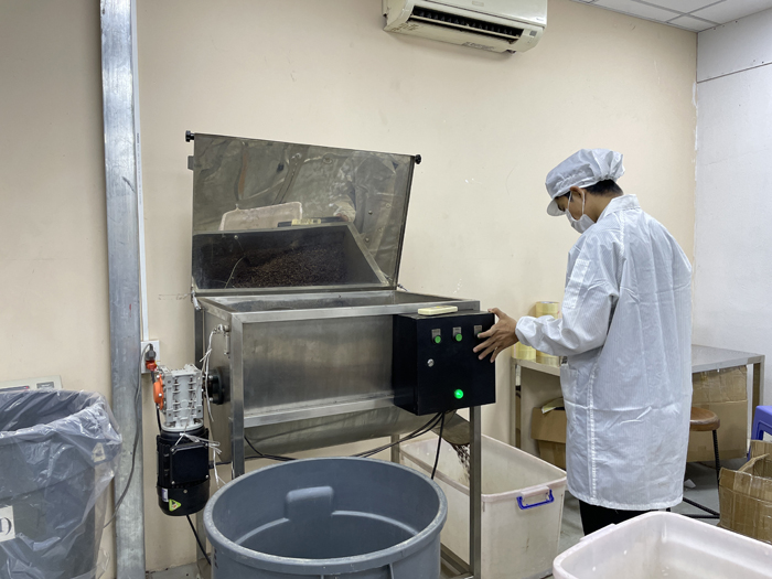 Xưởng rang xay và đóng gói