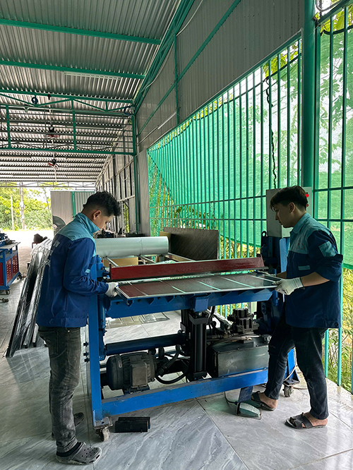 Hình ảnh xưởng sản xuất công ty Giấy Kraft Sài Gòn