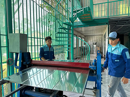 Hình ảnh xưởng sản xuất công ty Giấy Kraft Sài Gòn