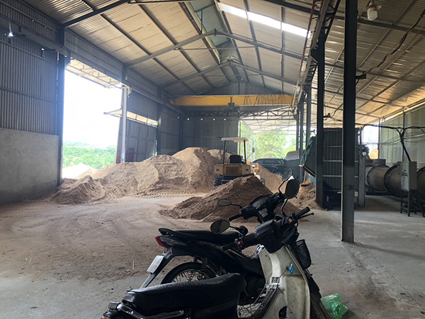 Hình ảnh sản xuất than mùn cưa