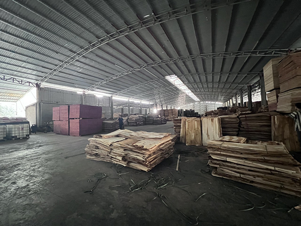 Hình ảnh nhà xưởng sản xuất ván ép