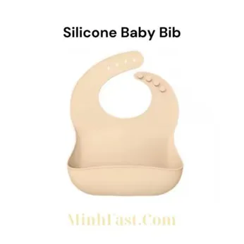 Yếm máng cho bé silicone