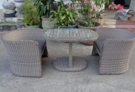 Đồ ngoại thất nhựa giả mây