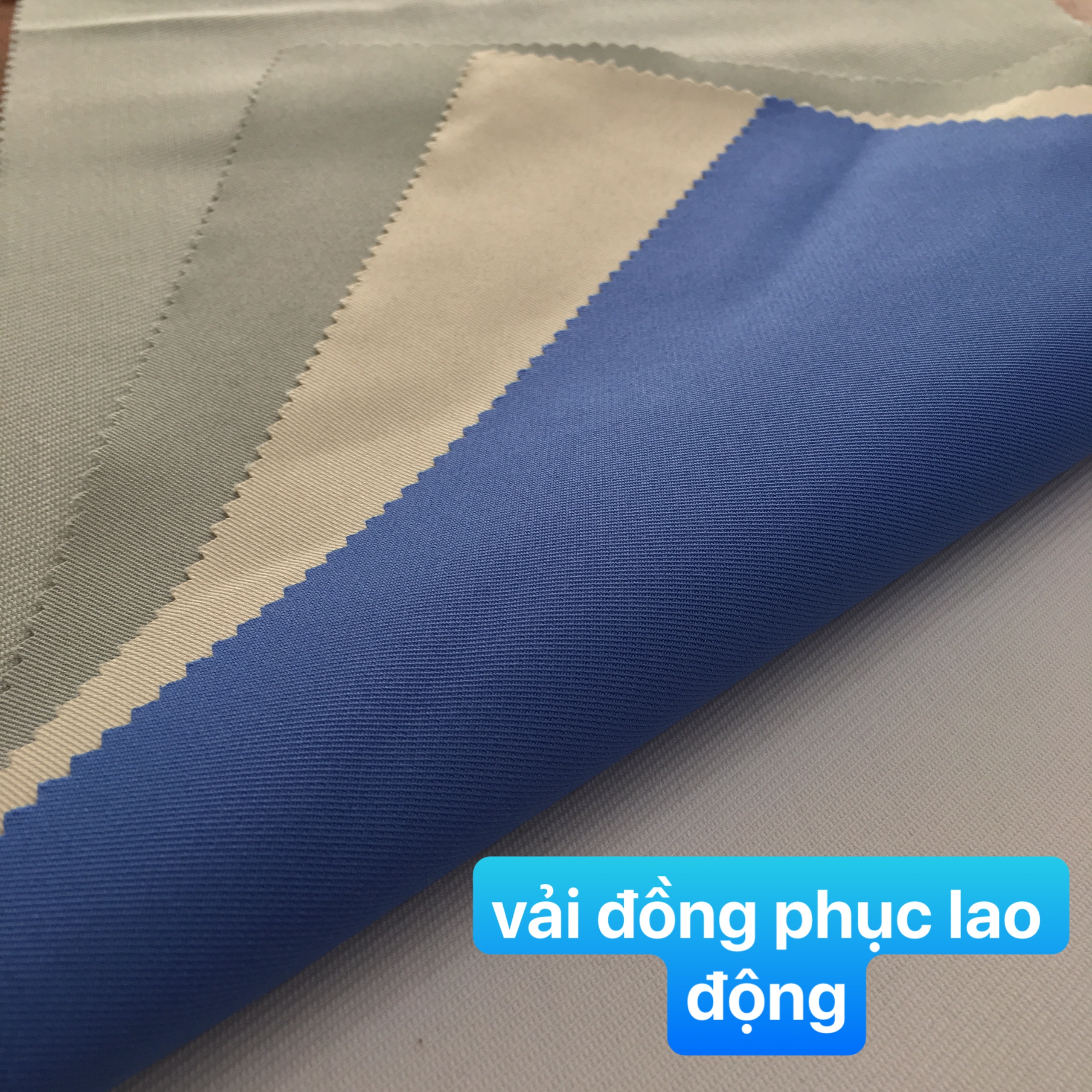 Vải đồng phục lao động