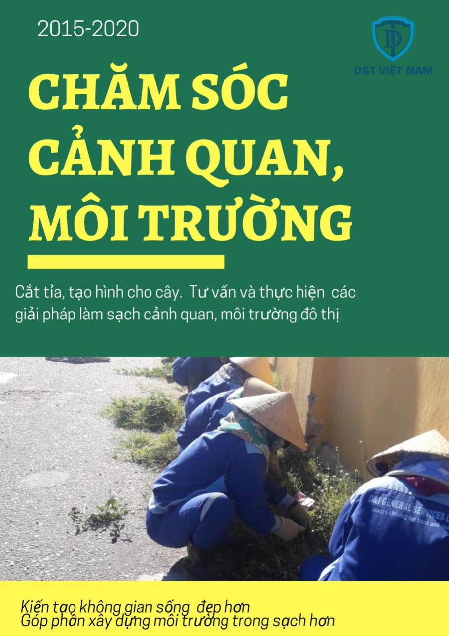 Chăm sóc cảnh quan môi trường