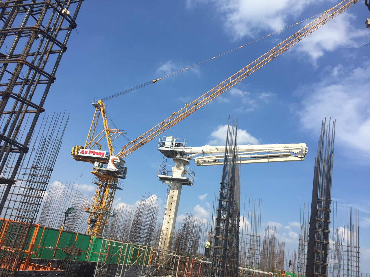 Dịch vụ bơm bê tông