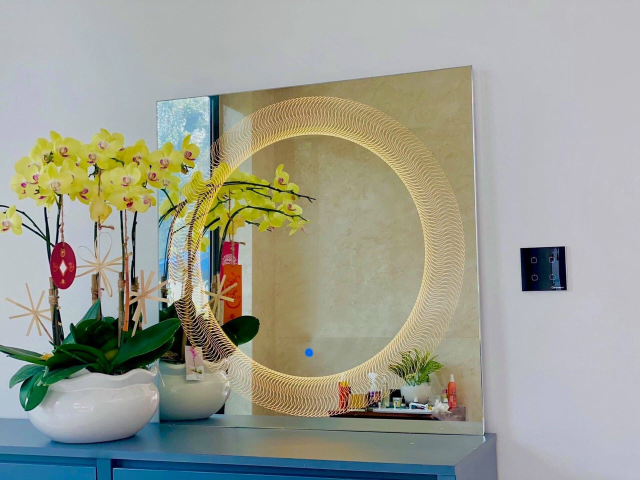 Gương led cảm ứng