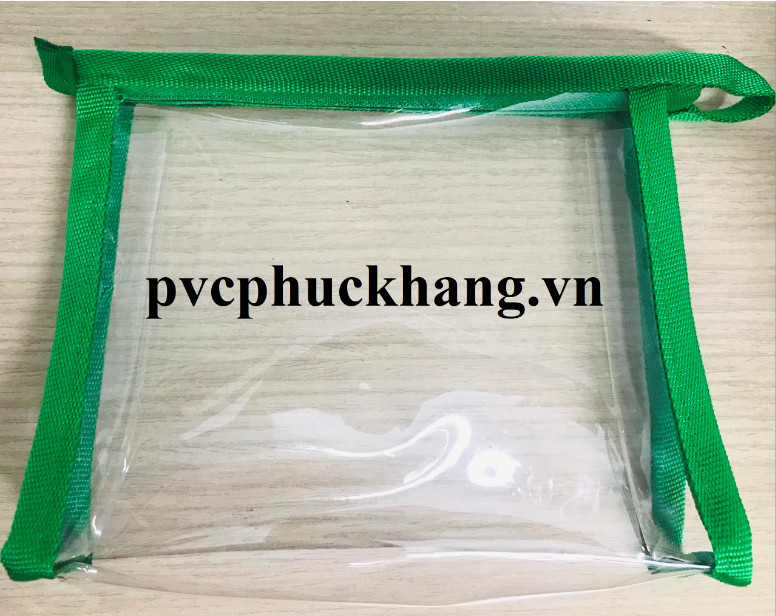 Túi PVC may viền