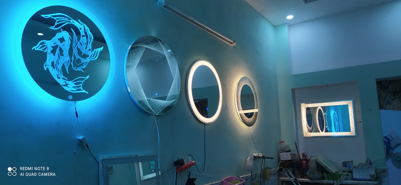 Gương led cảm ứng