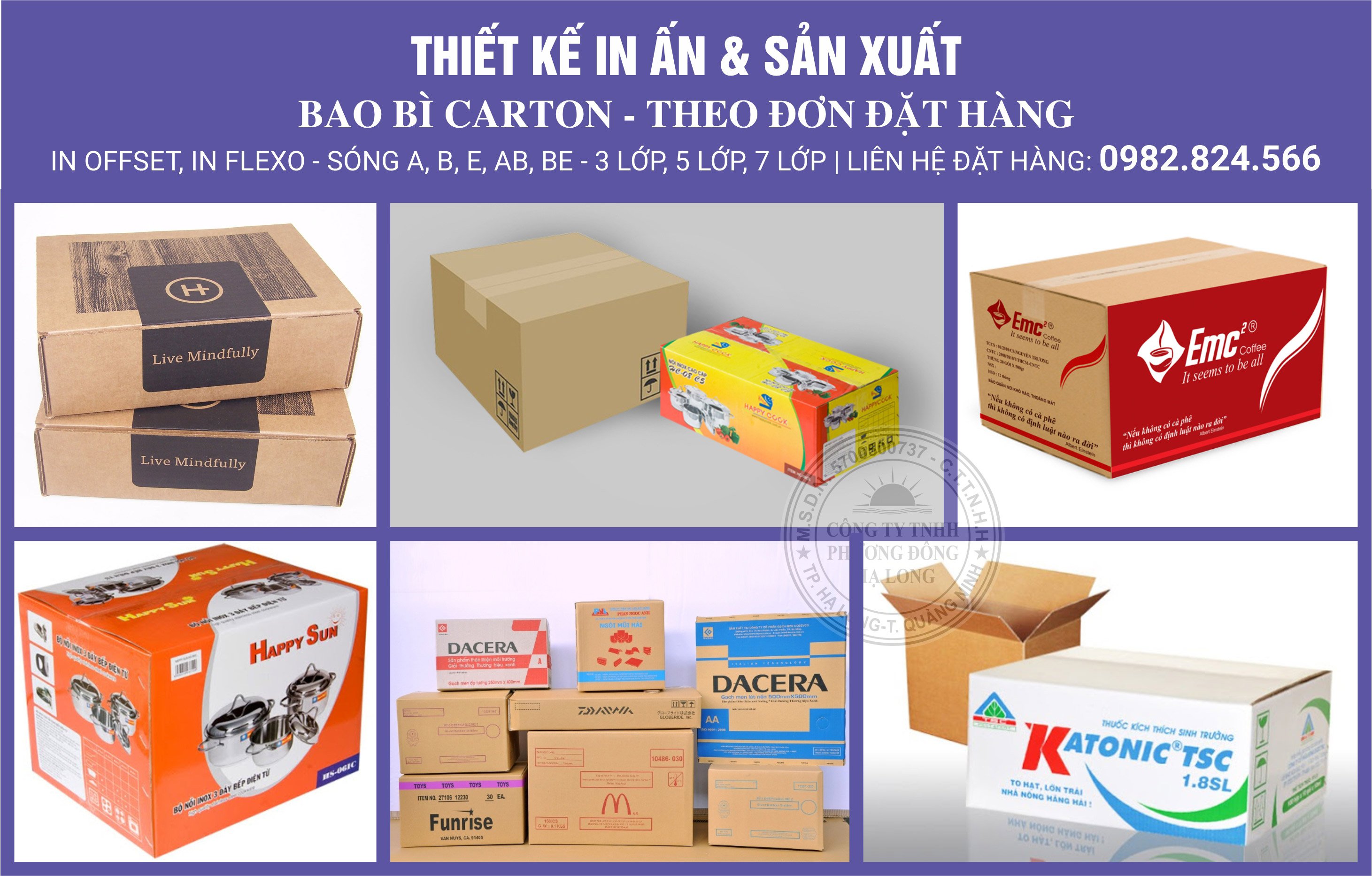 Bao bì giấy, carton