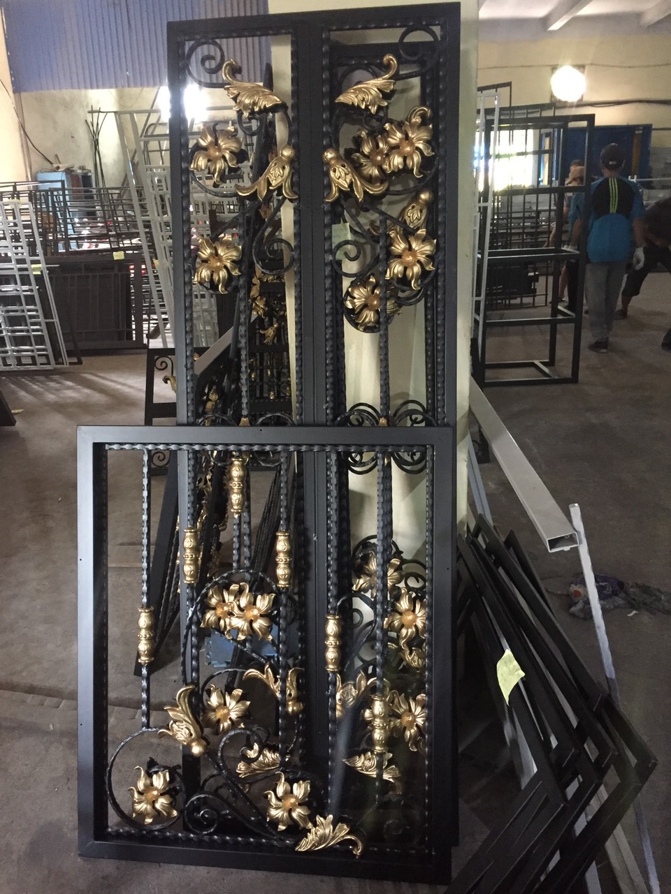 Sơn tĩnh điện hàng rào, lan can