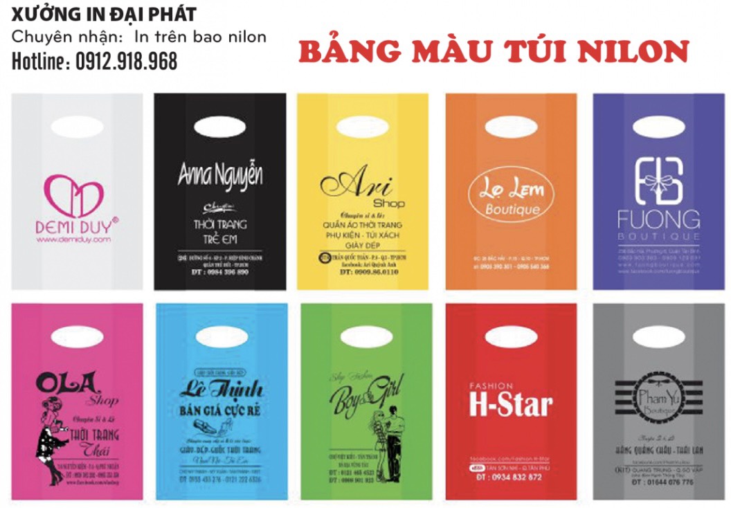 In túi hộtxoài
