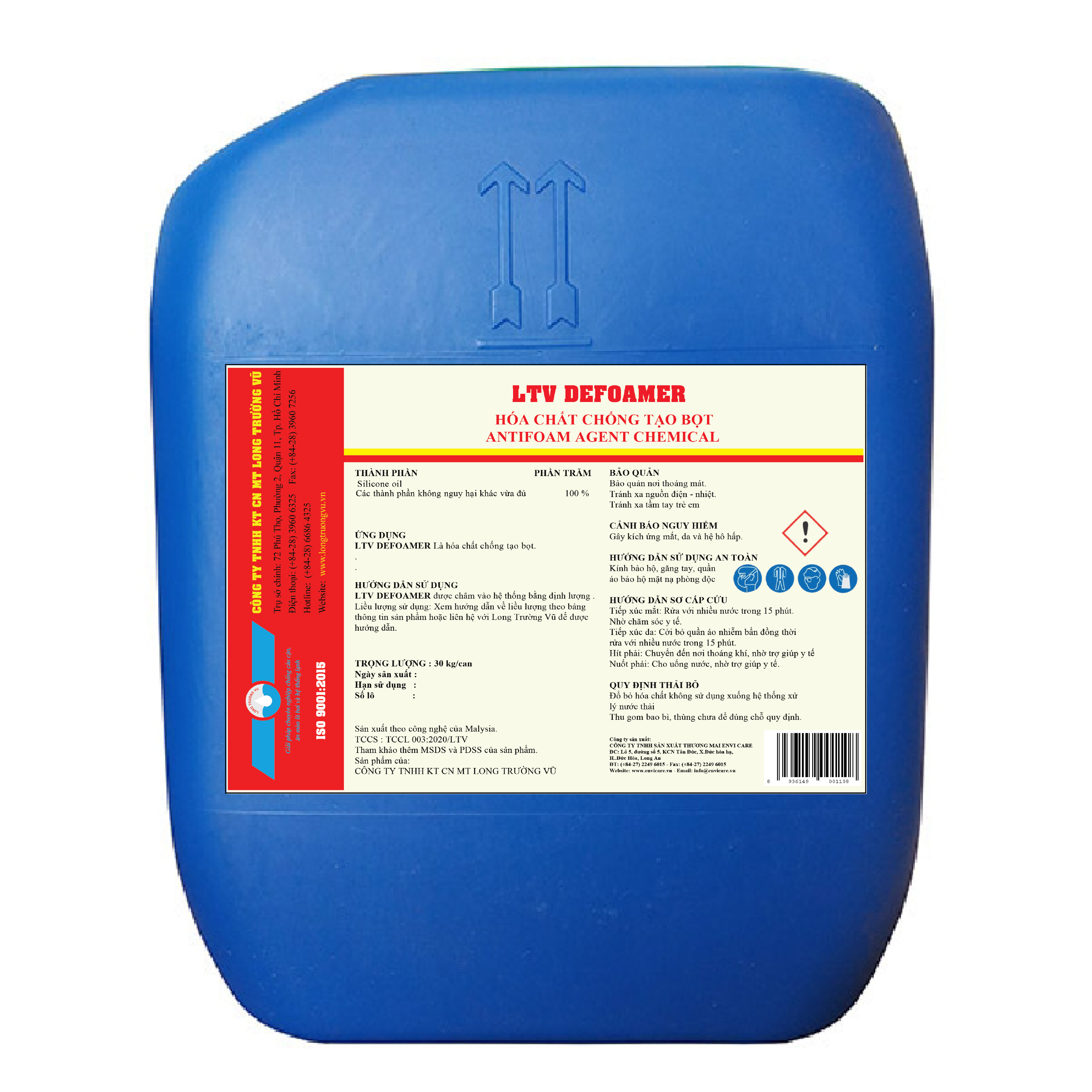 Hóa chất chống tạo bọt