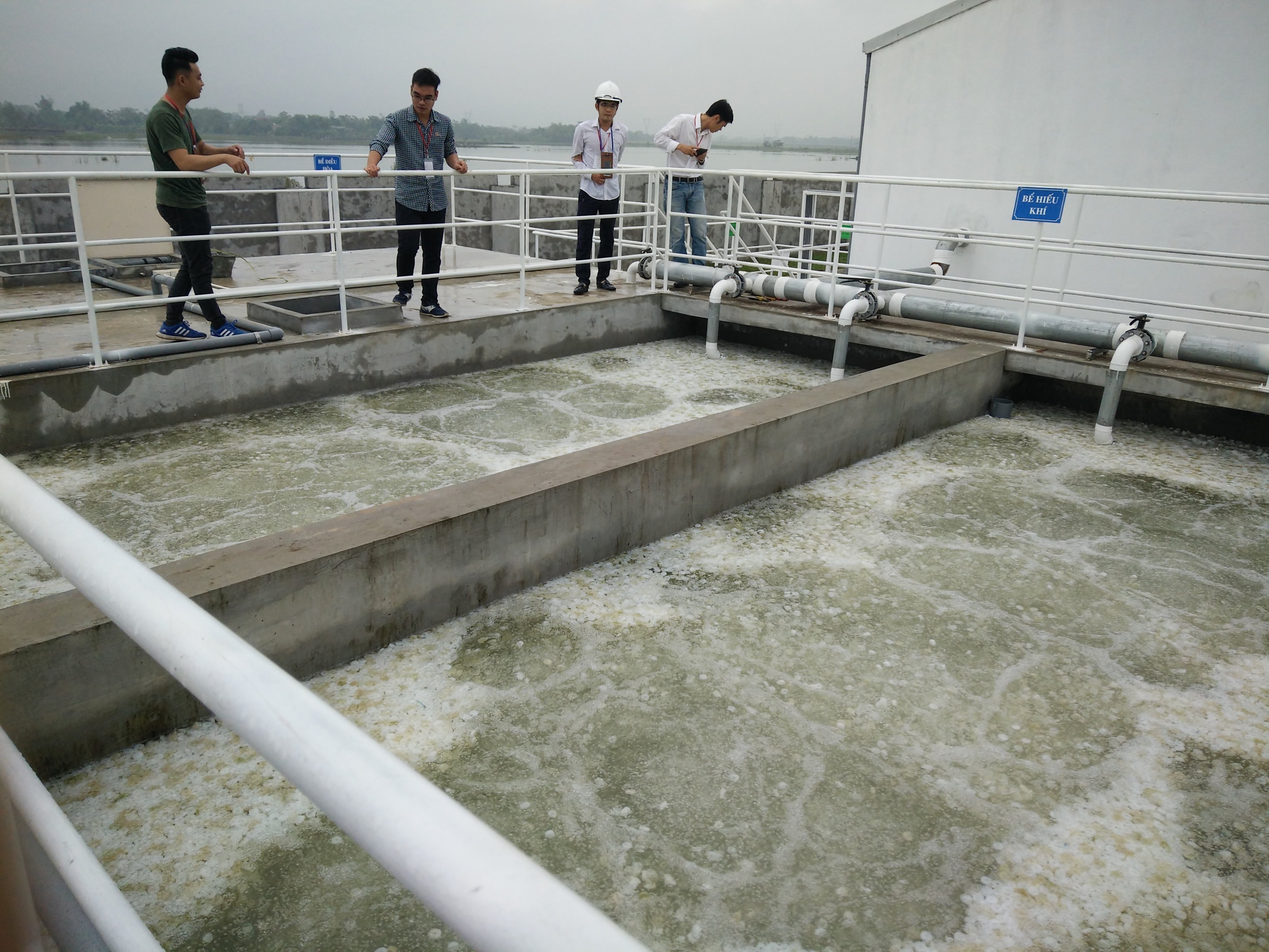 Hình ảnh hệ thống xử lý nước thải