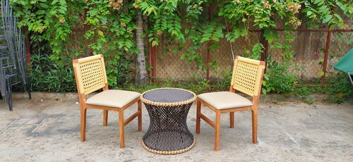 Bộ bàn ghế nhựa giả mây
