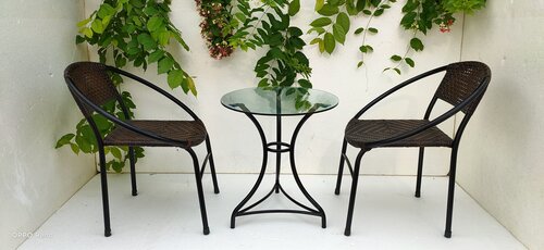 Bộ bàn ghế nhựa giả mây