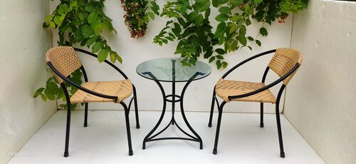 Bộ bàn ghế nhựa giả mây