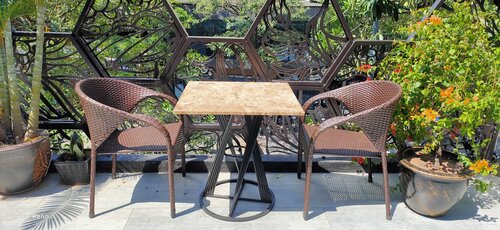 Bộ bàn ghế nhựa giả mây