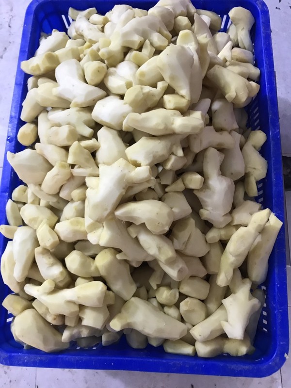 Gừng gọt vỏ