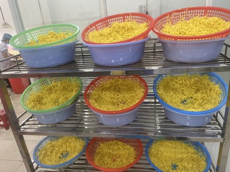 Măng Mạnh Tông cất sợi luộc