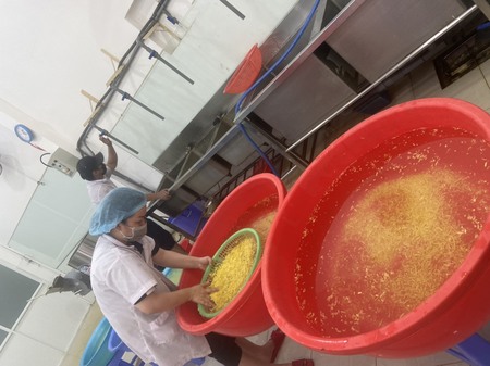 Măng Mạnh Tông cất sợi luộc