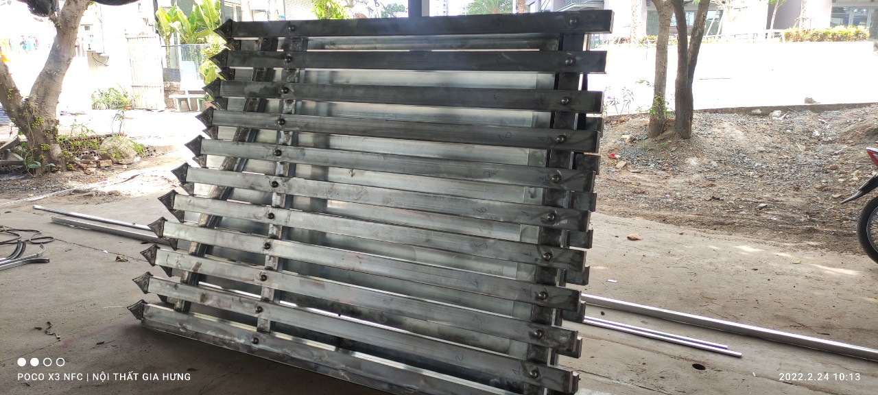 Thi công thực tế