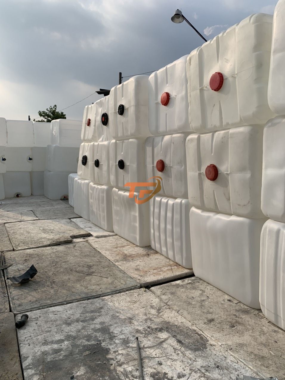 Thùng nhựa IBC đã qua sử dụng
