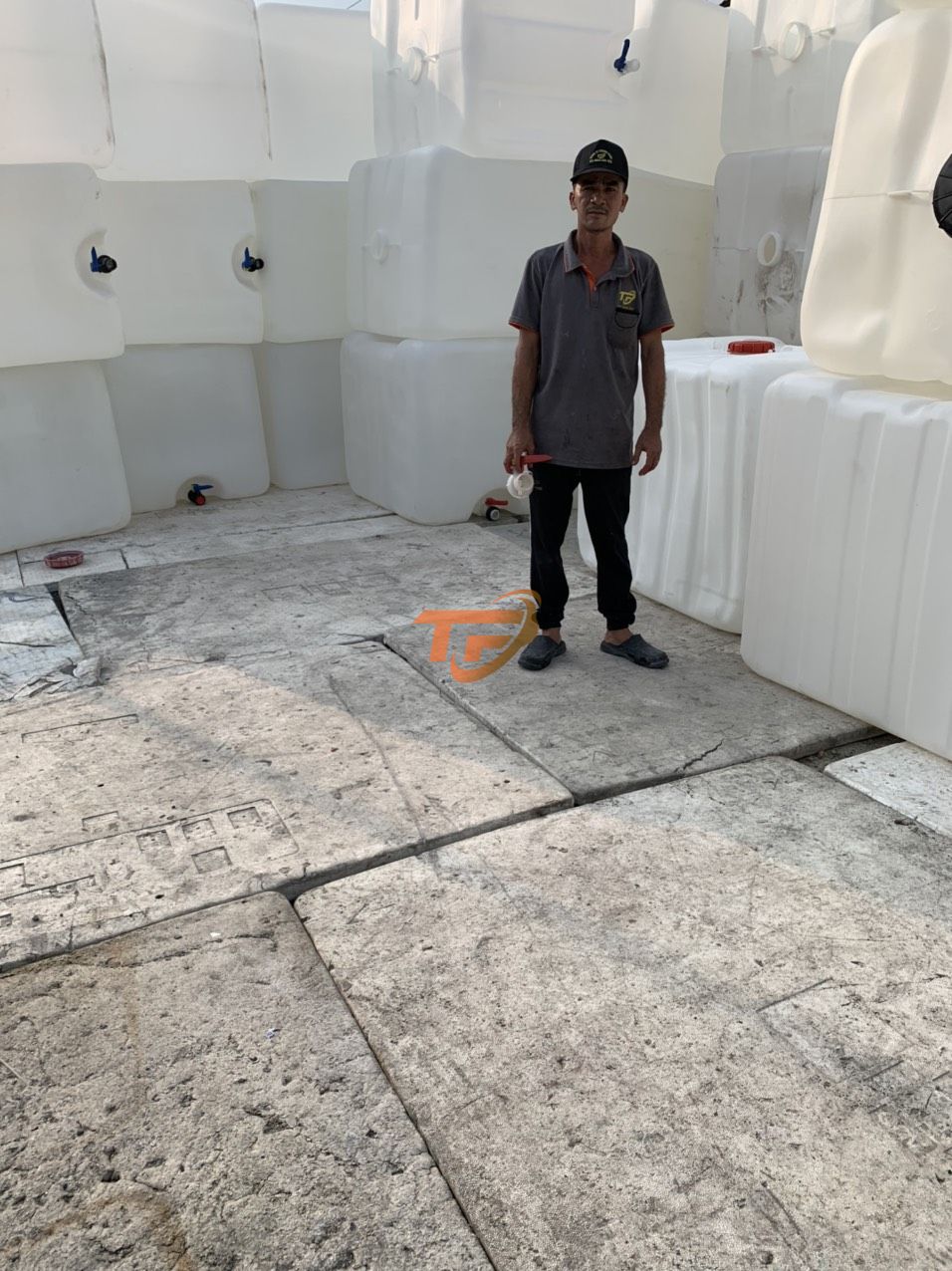 Thùng nhựa IBC đã qua sử dụng
