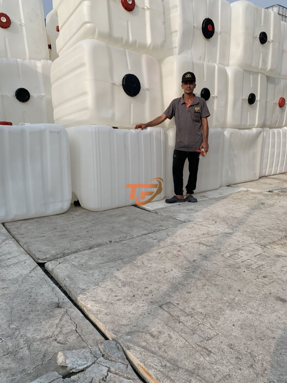 Thùng nhựa IBC đã qua sử dụng