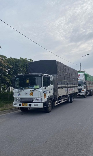 Vận chuyển hàng bằng xe tải