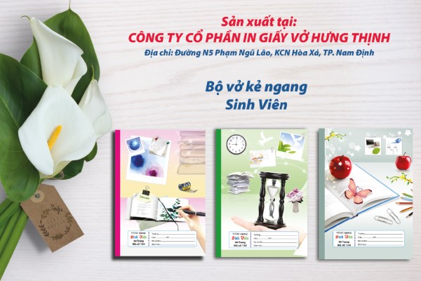 Bộ Vở Kẻ Ngang Sinh Viên