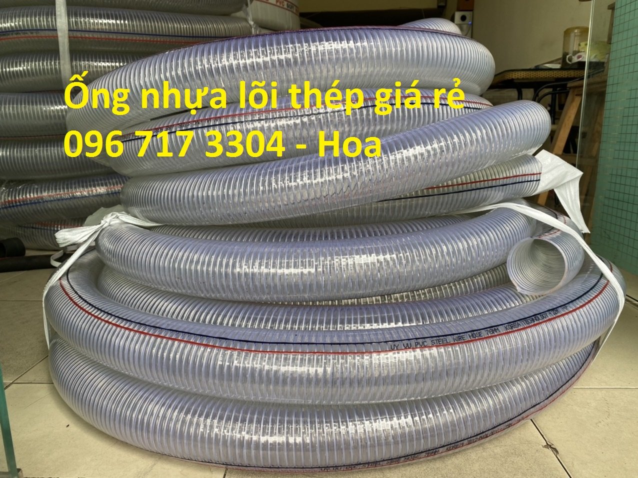 Ống nhựa lõi thép