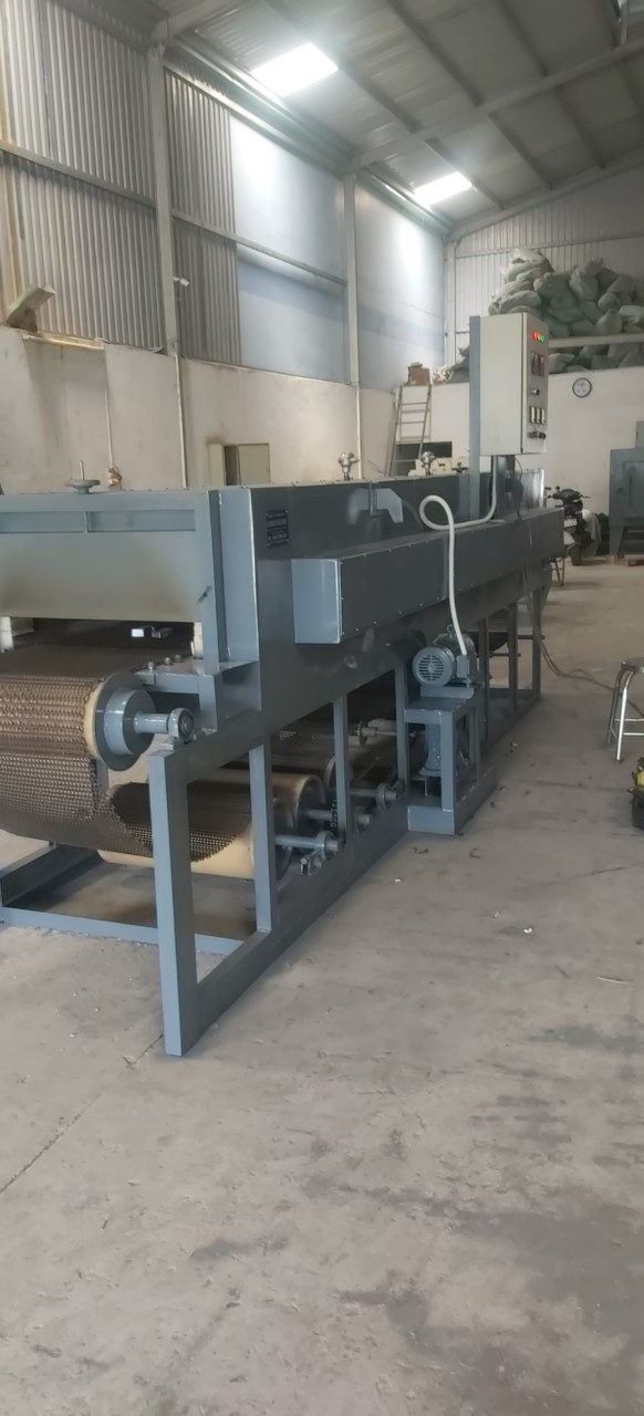 Lò nung băng tải dập nóng nhôm,đồng