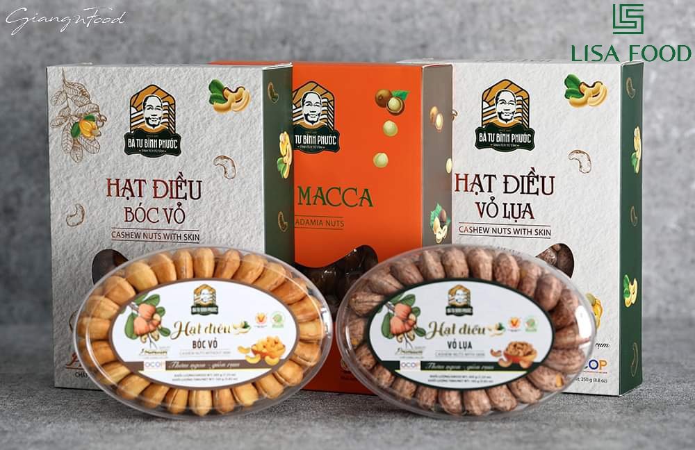 Hạt điều bóc vỏ