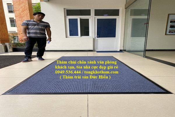 Thảm chùi chân sảnh văn phòng