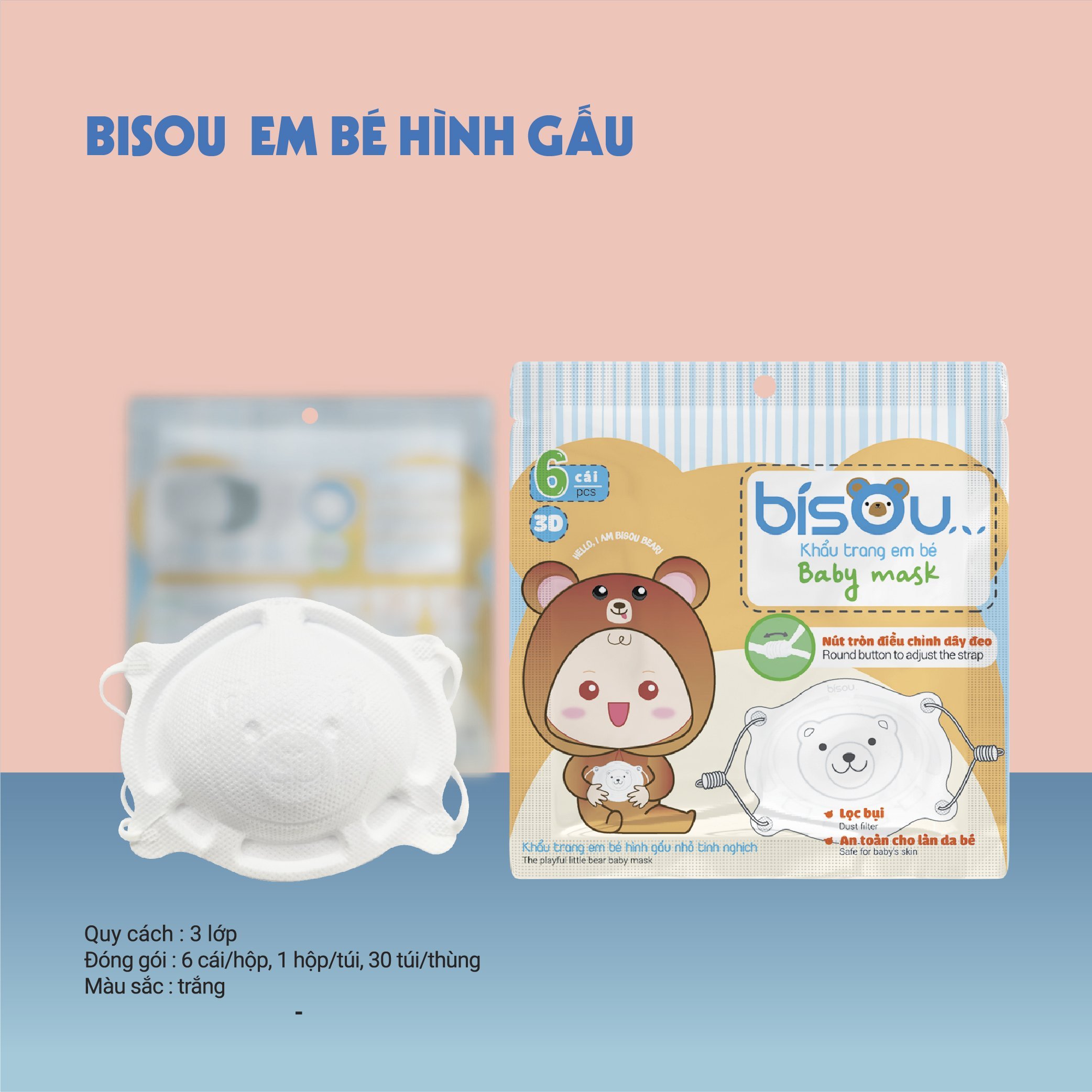 Khẩu Trang Y Tế Trẻ Em