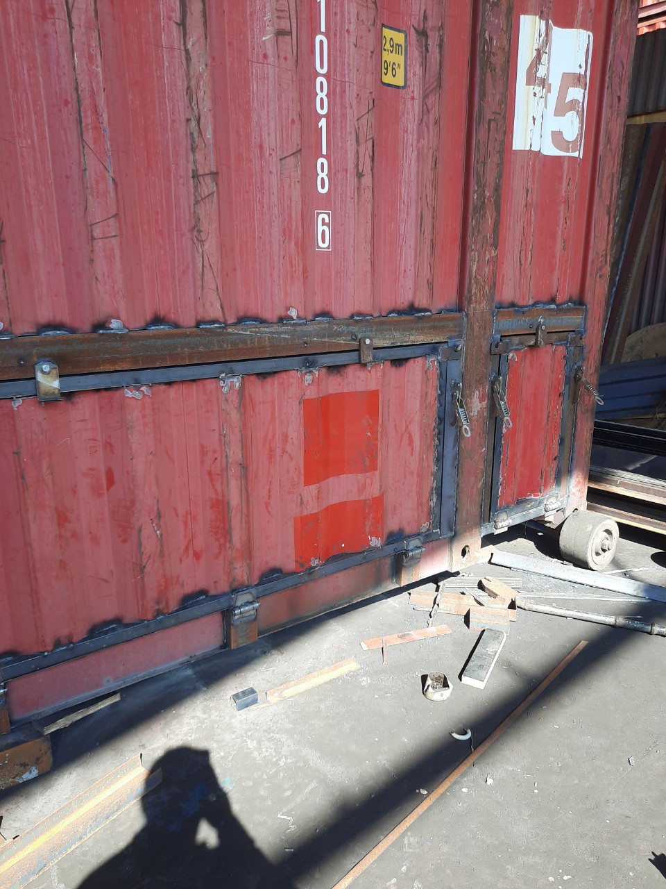 Hoán cải, sửa chữa container