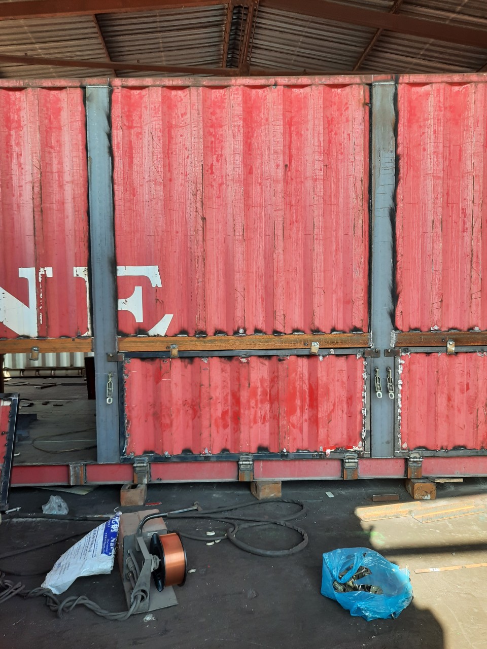 Hoán cải, sửa chữa container