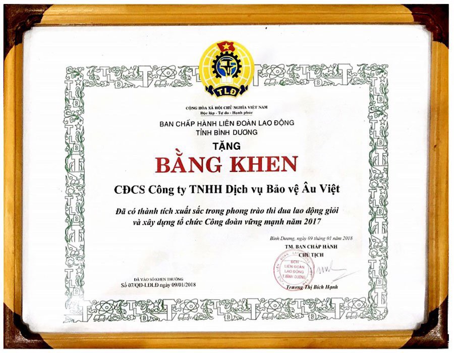 Bằng khen