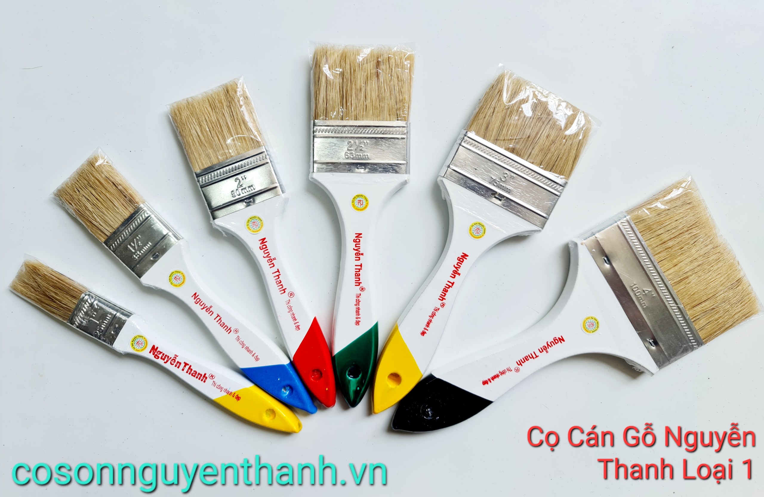 Cọ cán gỗNguyễn Thanh loại 1