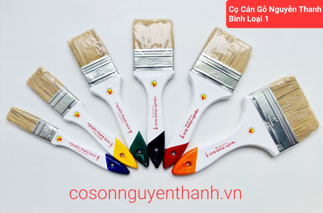 Cọ cán gỗNguyễn Thanh Bình loại 1