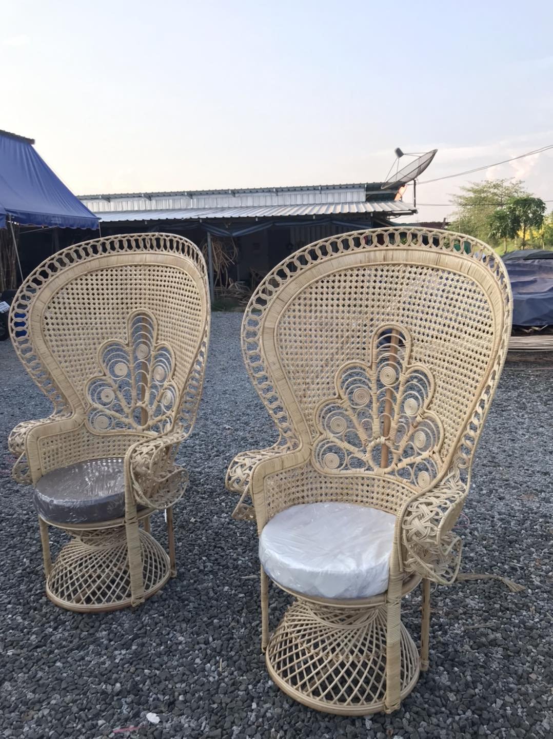Bàn ghế mây tre đan