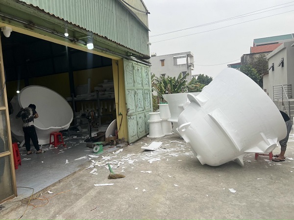 Gia công xốp theo yêu cầu