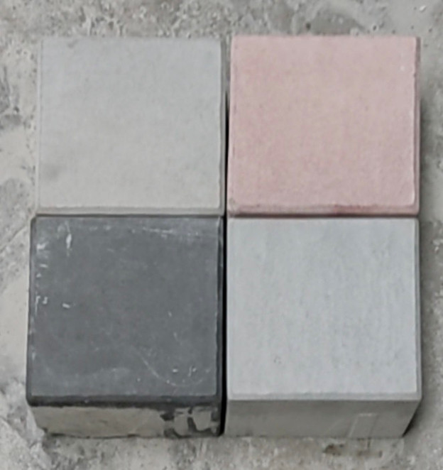 Gạch hình vuông 10x10x6cm