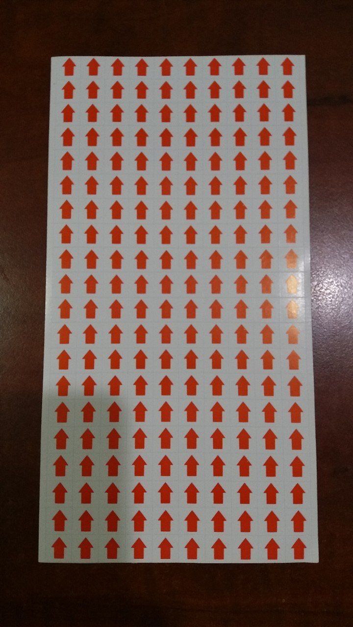 Decal Mũi Tên