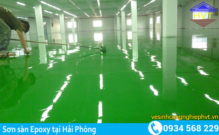 Dịch vụ sơn sàn Epoxy