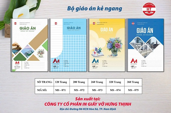 Bộ giáo án kẻ ngang