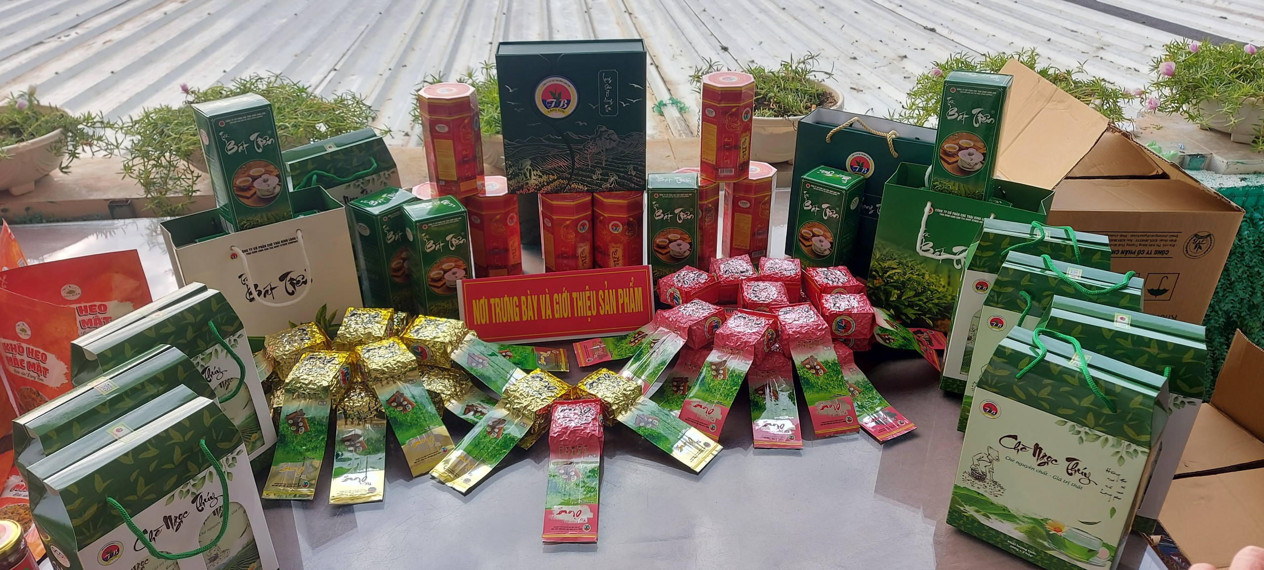 Các dòng sản phẩm trà
