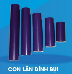 Con lăn dính bụi